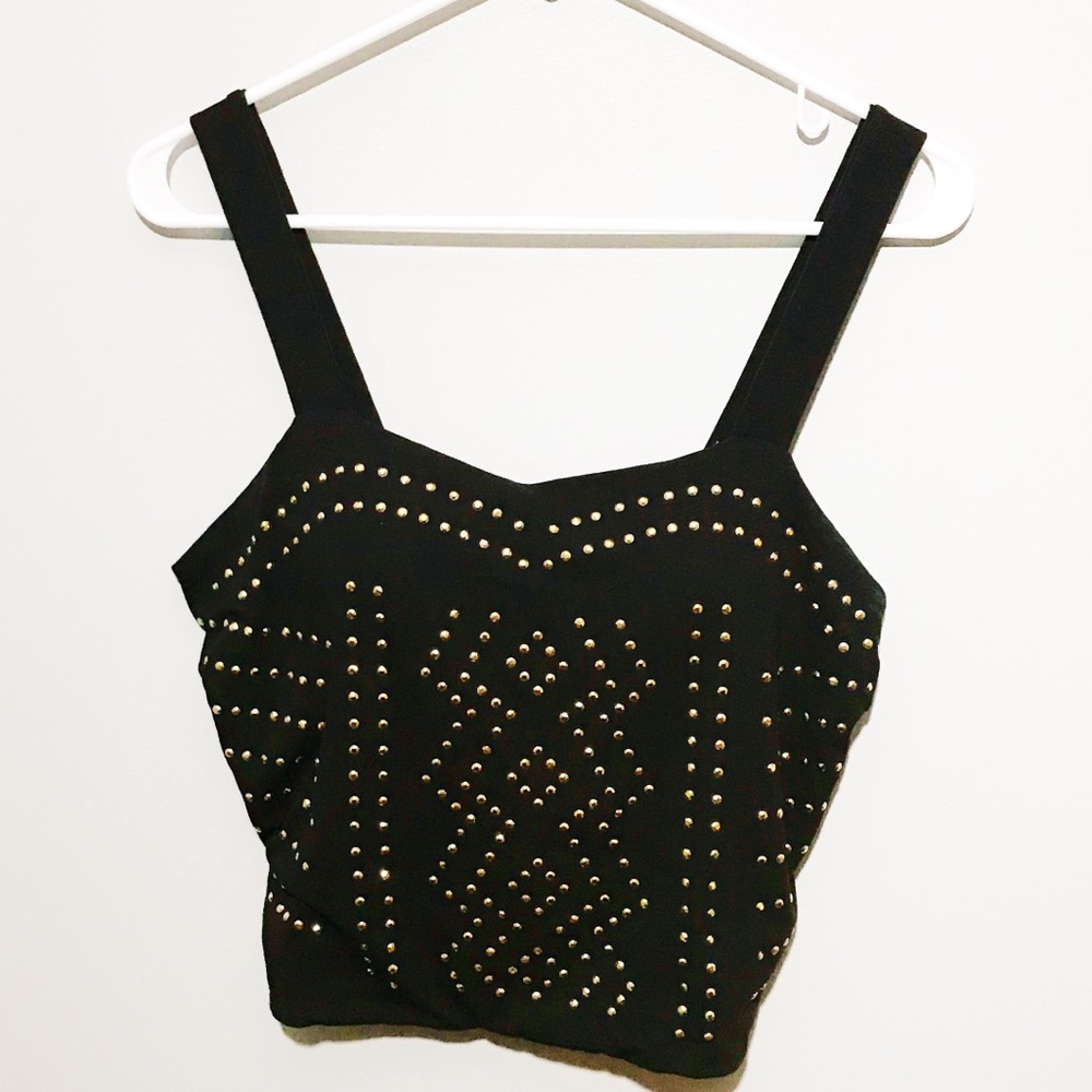 Black crop top- Bongo